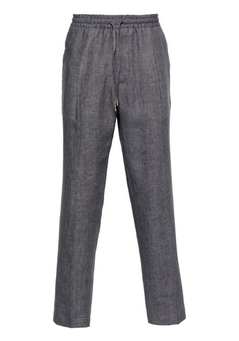 Grey drawstring fastening trousers men BRIGLIA 1949 divincenzoboutique